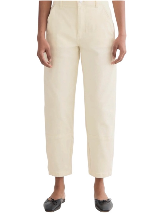 Everlane Pants - Everlane The Utility Barrel Pant in Bone Size 16